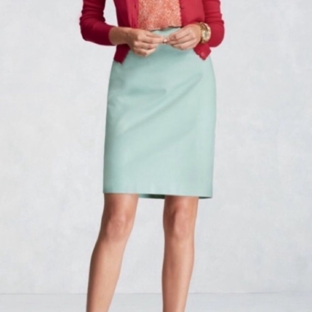 CAbi 360 New Pencil Skirt in Jordan Almond, size 6